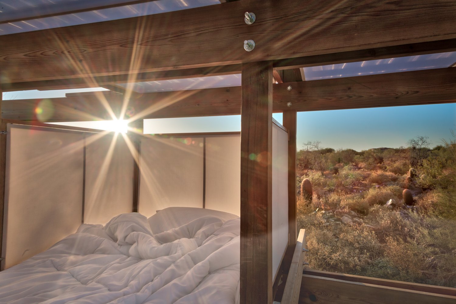 Atalaya Shelter Jaime Inostroza United States Bed Humble Homes